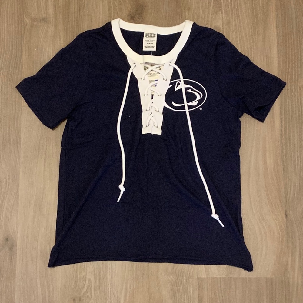 NWT PINK | Penn State Short Sleeve Shirt